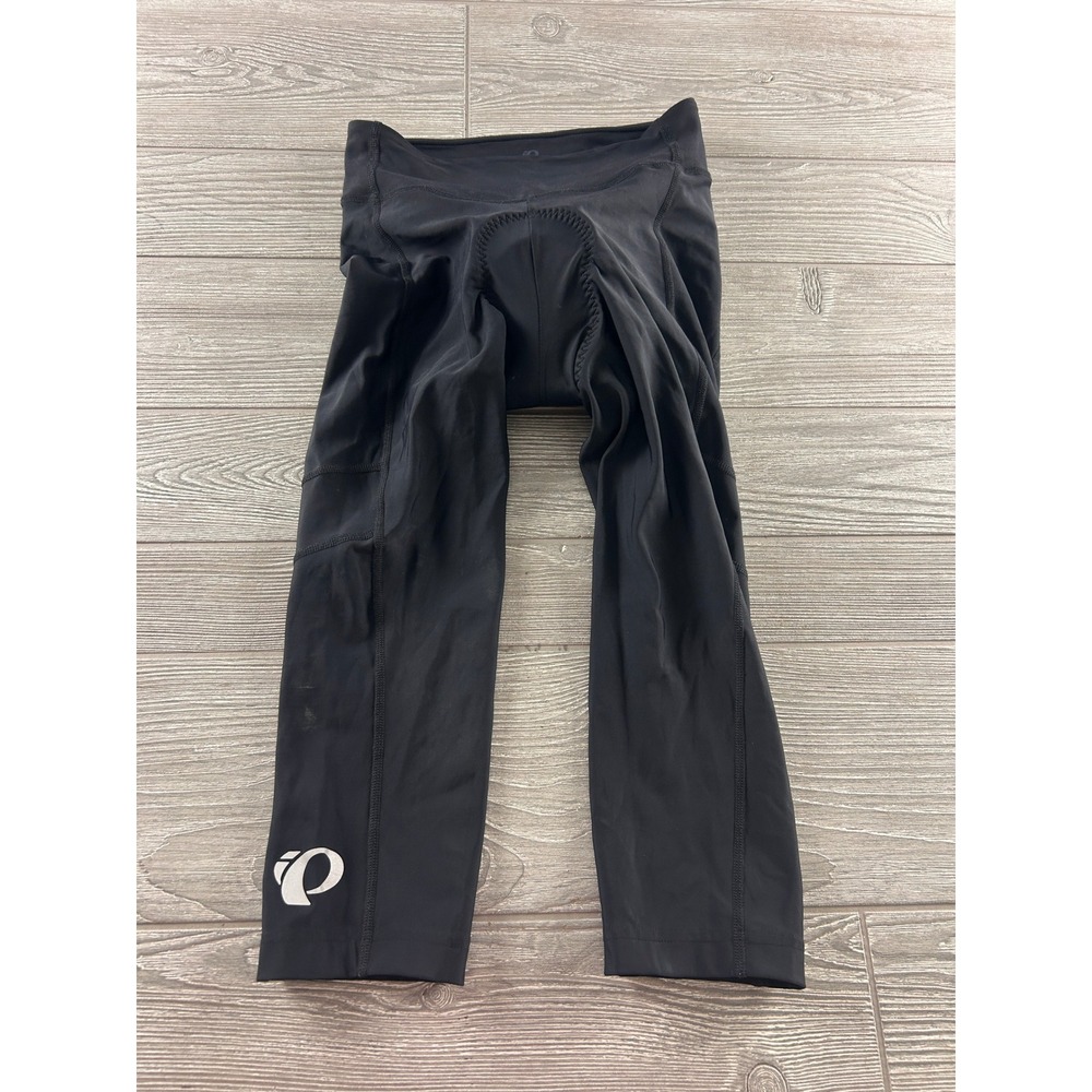 Pearl Izumi Womens Black Cycling Knickers Padded Chamois Bike Tights Size Small